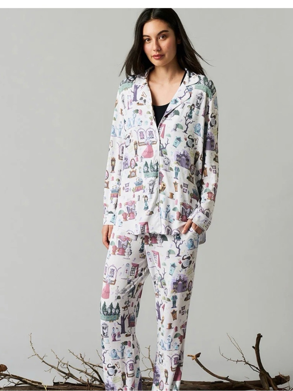 Posh Peanut Haunted Mansion PJ’s Size small